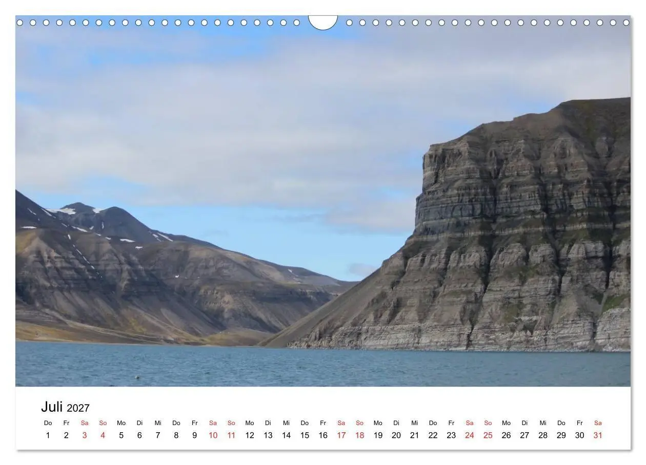 Bild: 9783594157886 | Svalbard 2027 (Wandkalender 2027 DIN A3 quer), CALVENDO Monatskalender