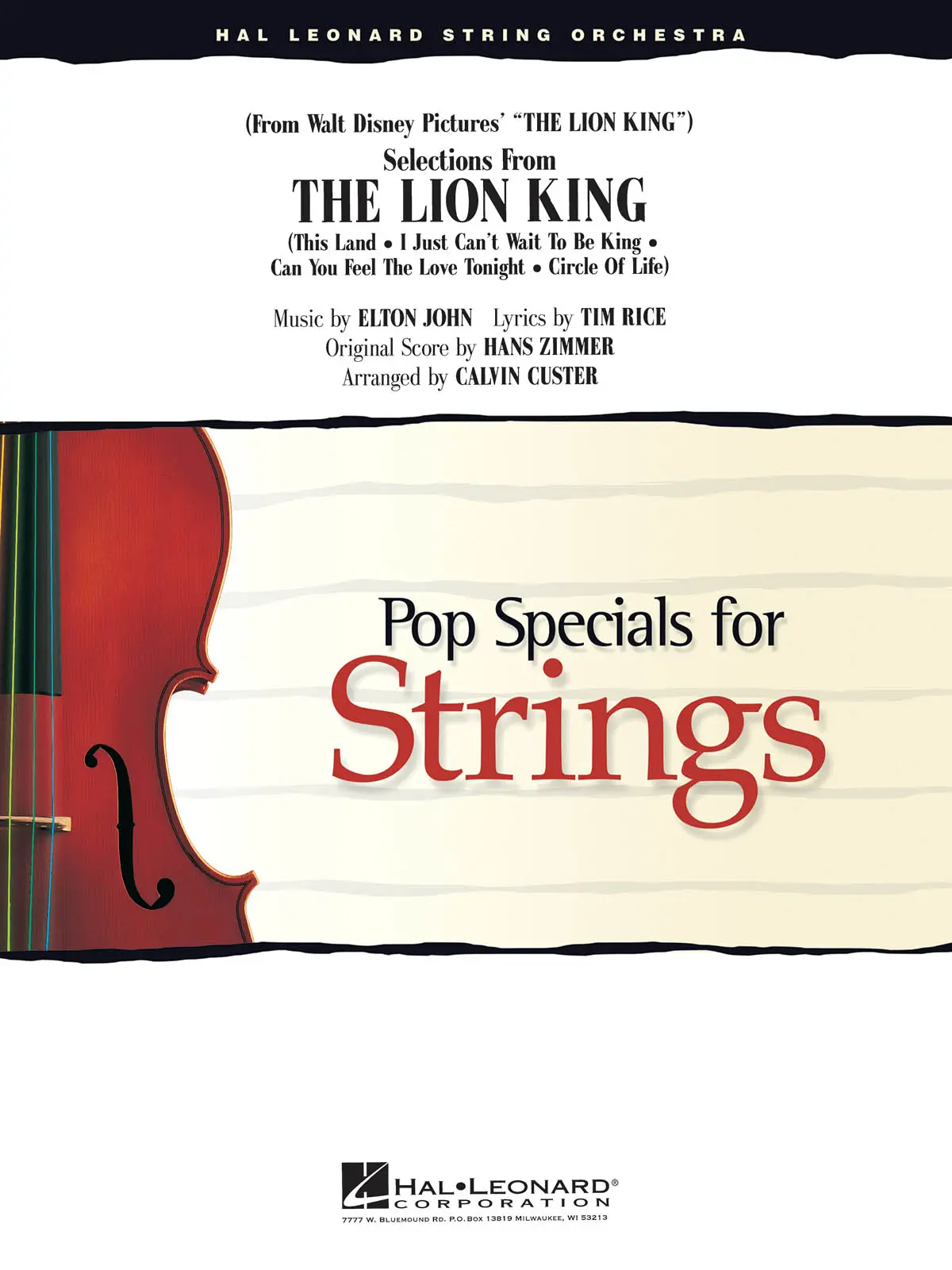 The lion king - selections