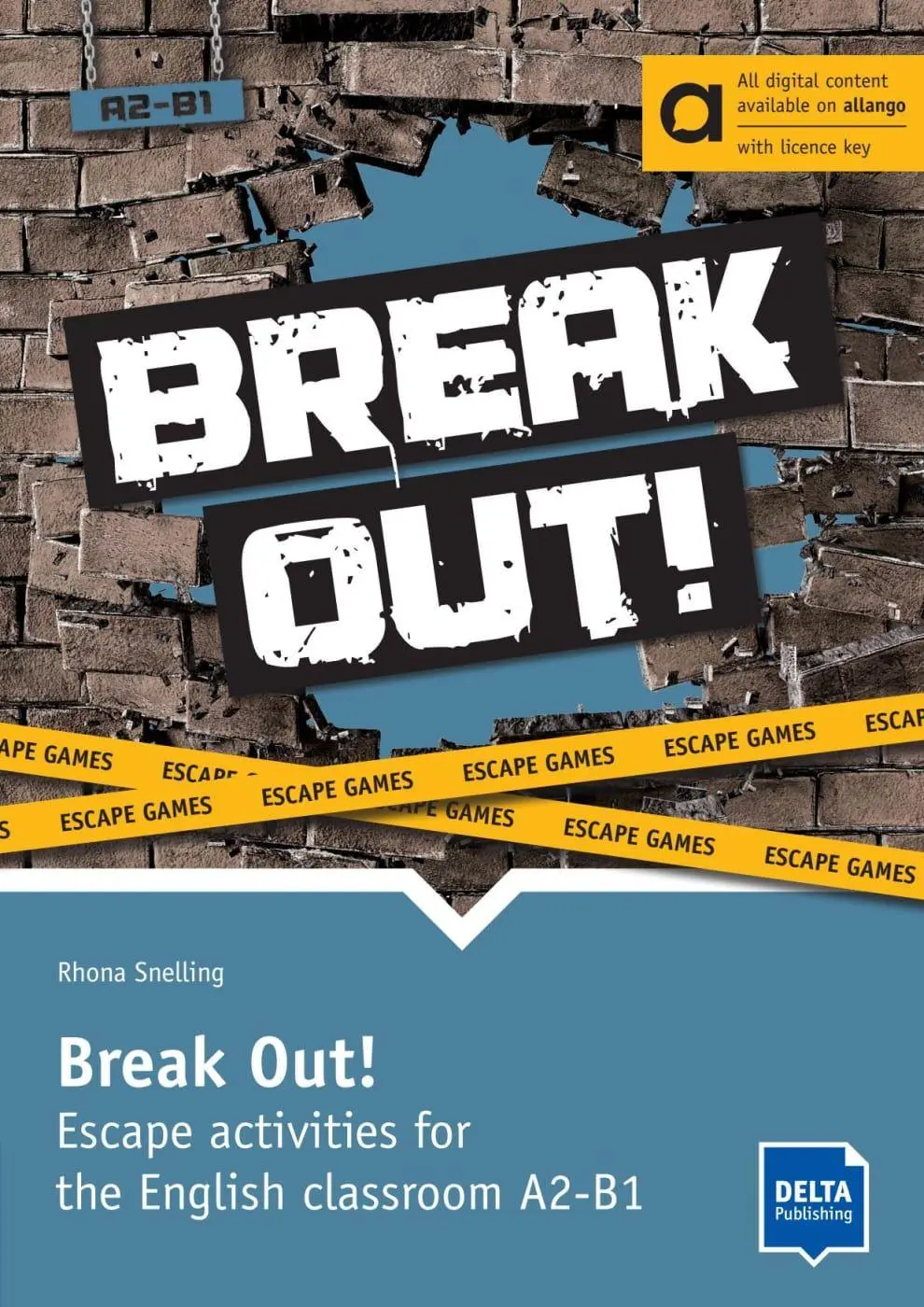 Cover: 9783125017986 | DELTA Break Out! A2-B1 - Hybrid Edition allango | Rhona Snelling