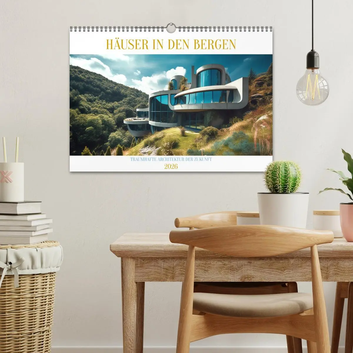 Bild: 9783457527986 | Häuser in den Bergen (Wandkalender 2026 DIN A3 quer), CALVENDO...