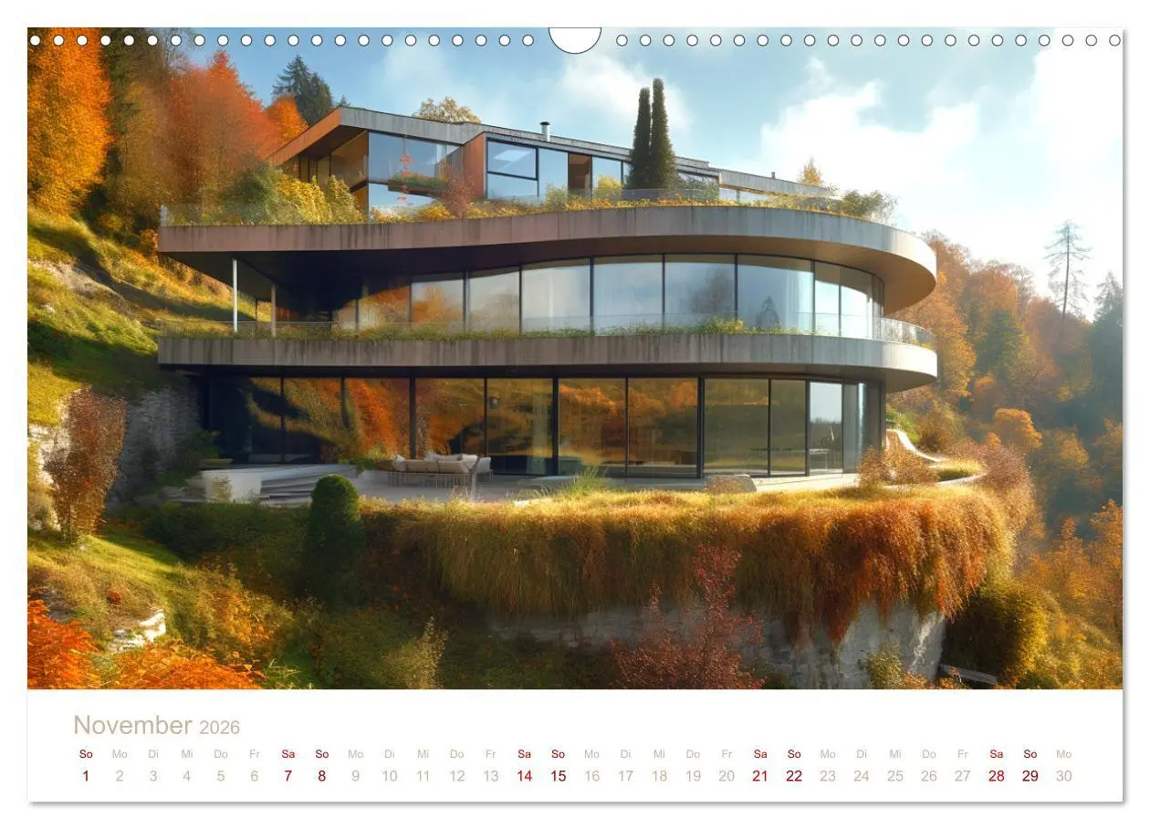 Bild: 9783457527986 | Häuser in den Bergen (Wandkalender 2026 DIN A3 quer), CALVENDO...