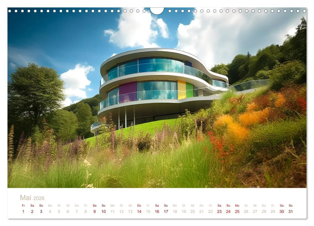 Bild: 9783457527986 | Häuser in den Bergen (Wandkalender 2026 DIN A3 quer), CALVENDO...