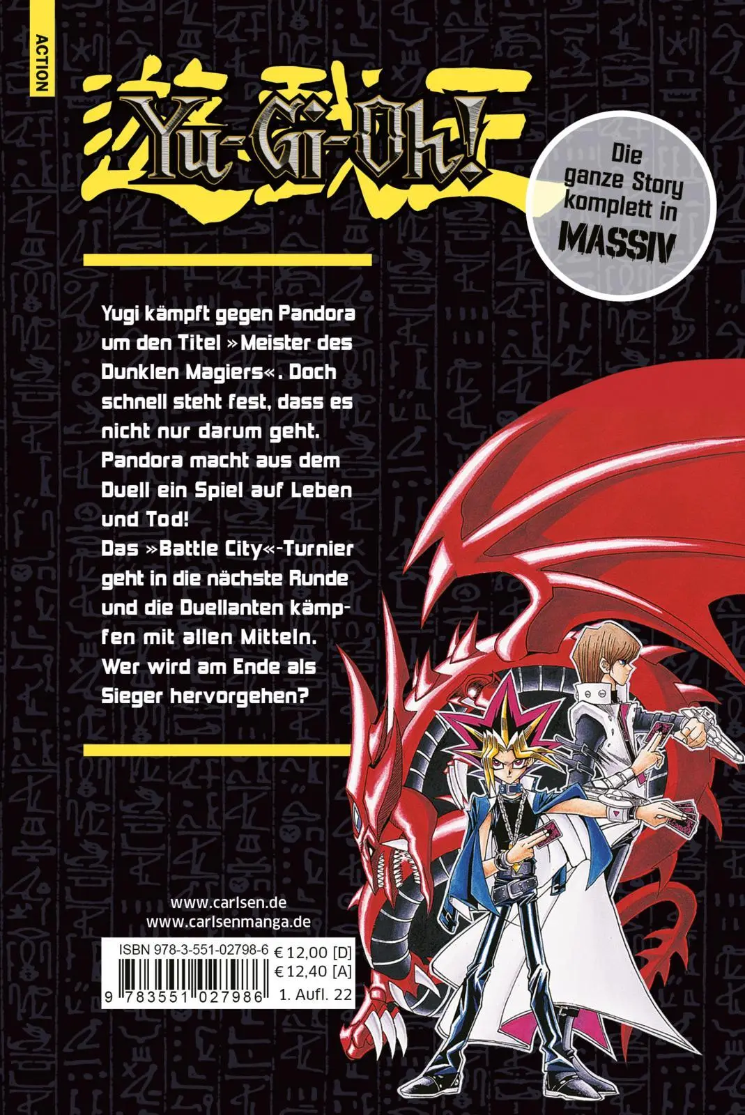 Rückseite: 9783551027986 | Yu-Gi-Oh! Massiv 7 | Kazuki Takahashi | Taschenbuch | Yu-Gi-Oh! Massiv