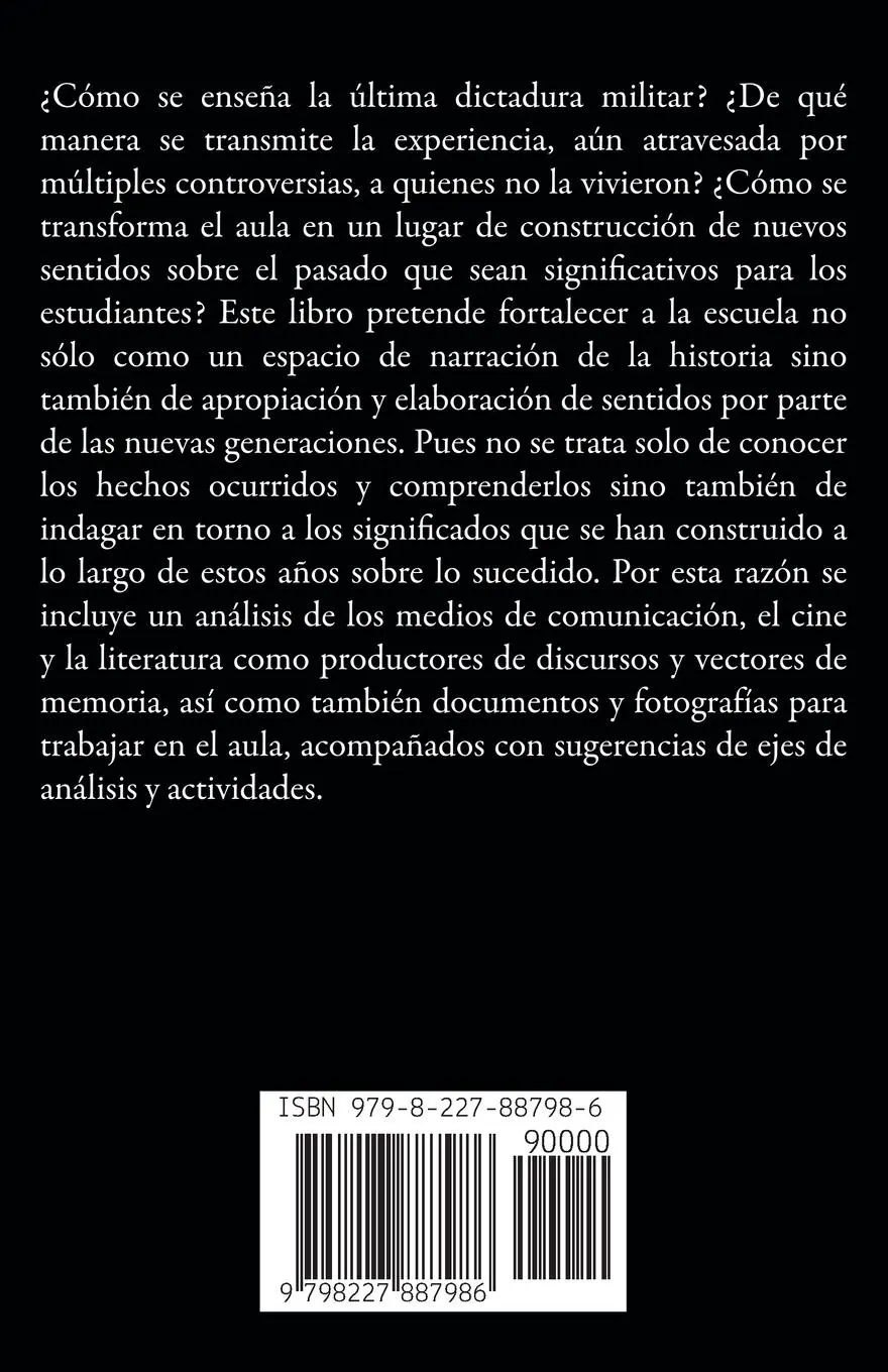 Rückseite: 9798227887986 | La última dictadura militar en Argentina. Entre el pasado y el...