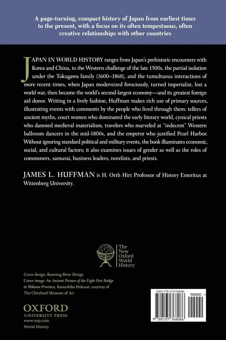 Rückseite: 9780195368086 | Japan in World History | James L. Huffman | Taschenbuch | Englisch