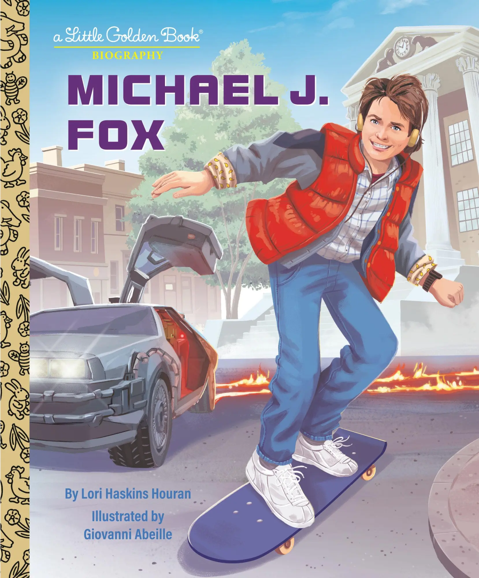 Cover: 9780593898086 | Michael J. Fox: A Little Golden Book Biography | Lori Haskins Houran