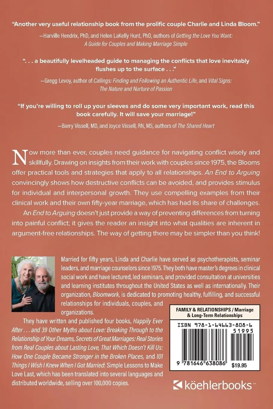 Rückseite: 9781646638086 | An End to Arguing | 101 Valuable Lessons for All Relationships | Bloom