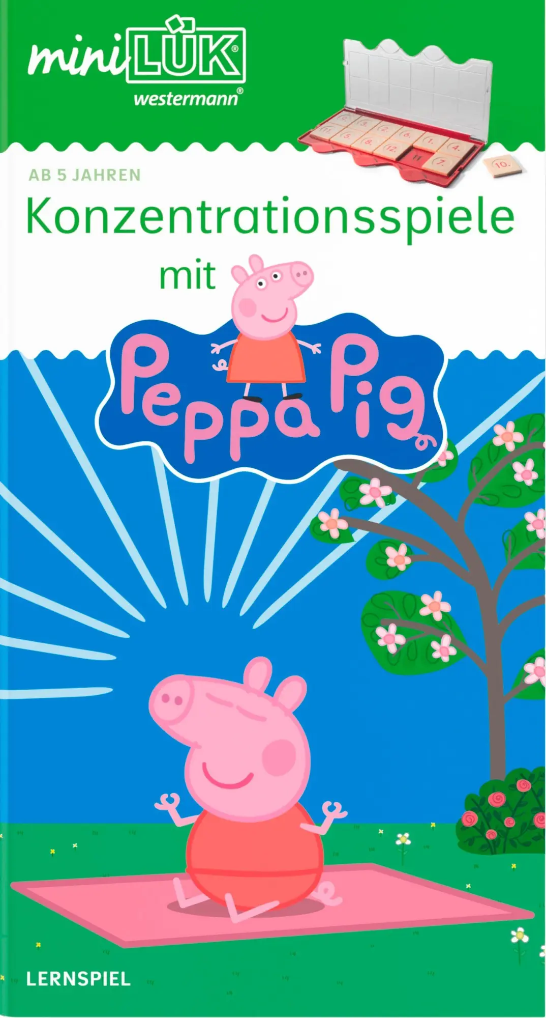 Cover: 9783072448086 | miniLÜK. Kindergarten/Vorschule Konzentrationsspiele mit Peppa Pig