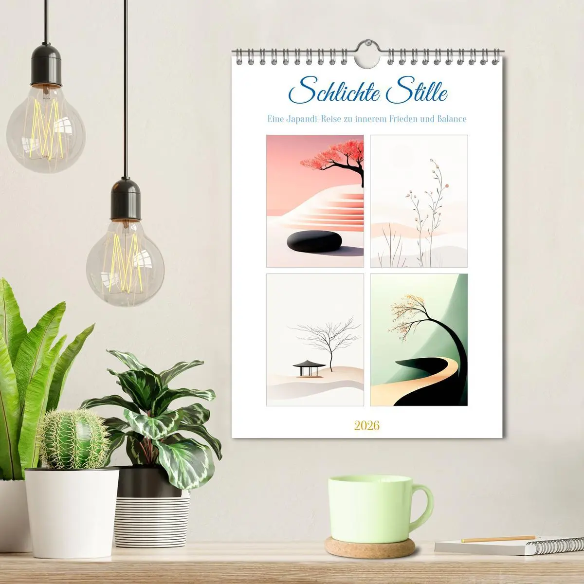 Bild: 9783457278086 | Schlichte Stille (Wandkalender 2026 DIN A4 hoch), CALVENDO...
