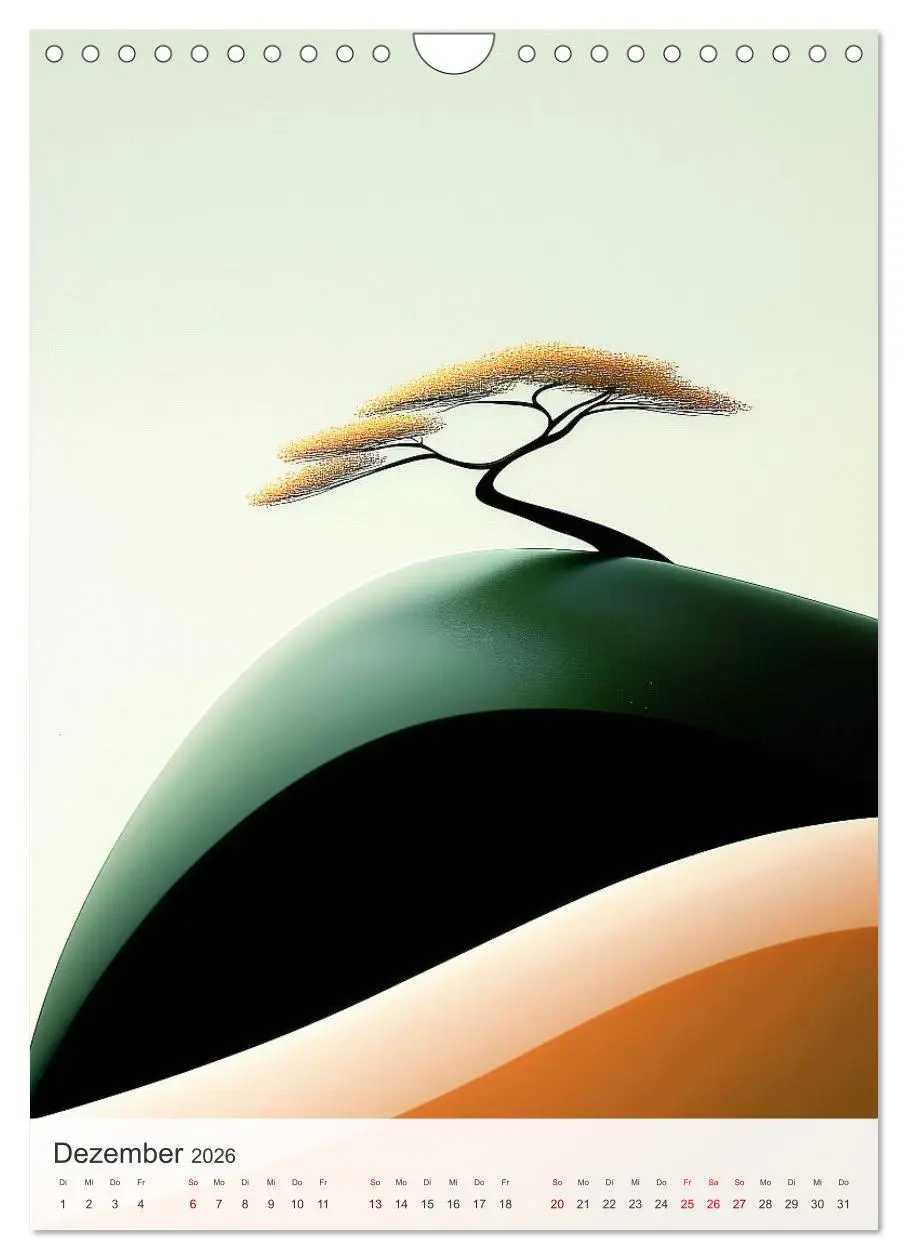 Bild: 9783457278086 | Schlichte Stille (Wandkalender 2026 DIN A4 hoch), CALVENDO...
