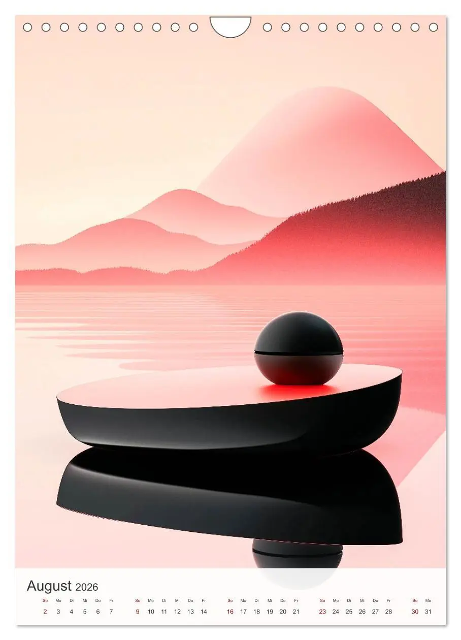 Bild: 9783457278086 | Schlichte Stille (Wandkalender 2026 DIN A4 hoch), CALVENDO...