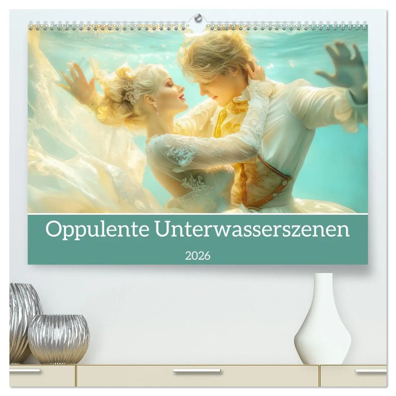 Cover: 9783457348086 | Opulente Unterwasserromanzen (hochwertiger Premium Wandkalender...