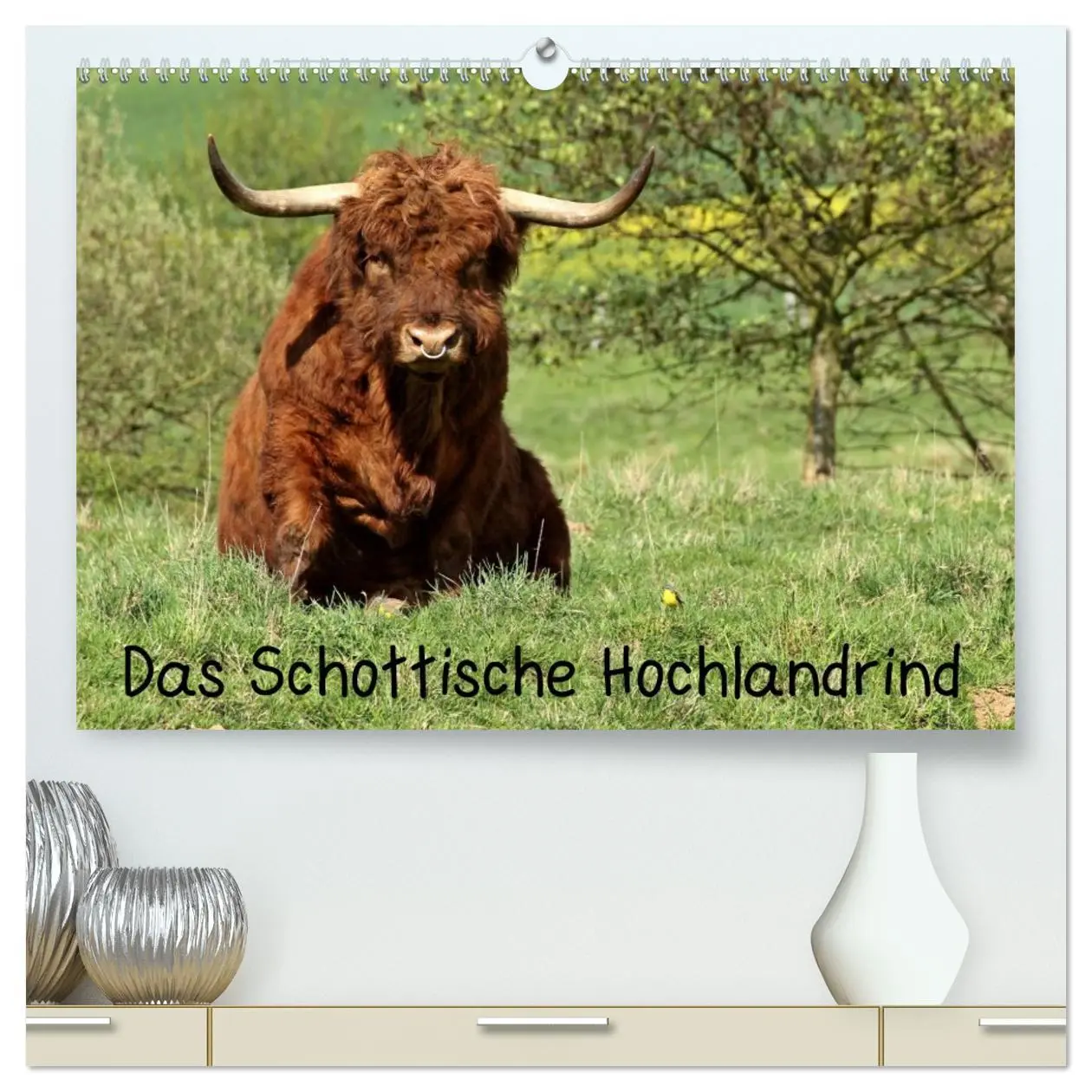 Cover: 9783457968086 | Das Schottische Hochlandrind (hochwertiger Premium Wandkalender...