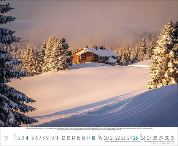 Bild: 9783731888086 | Zauberhaftes Deutschland 2026 | Verlag Korsch | Kalender | 14 S.