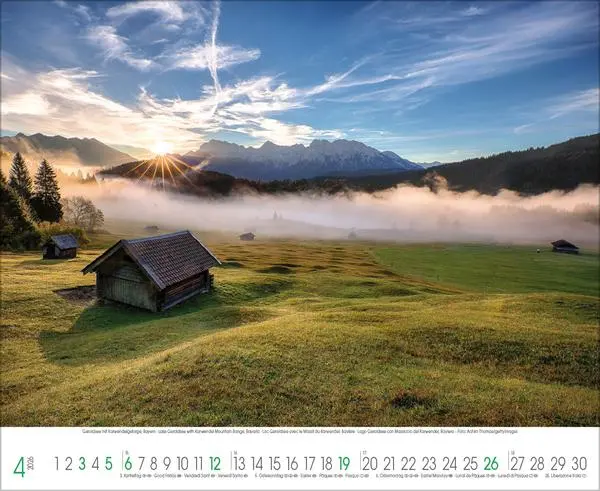 Bild: 9783731888086 | Zauberhaftes Deutschland 2026 | Verlag Korsch | Kalender | 14 S.