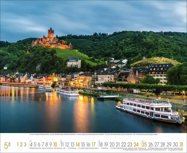 Bild: 9783731888086 | Zauberhaftes Deutschland 2026 | Verlag Korsch | Kalender | 14 S.