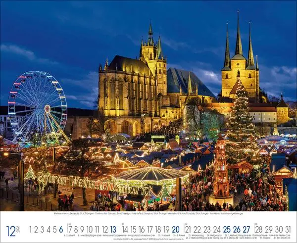 Bild: 9783731888086 | Zauberhaftes Deutschland 2026 | Verlag Korsch | Kalender | 14 S.