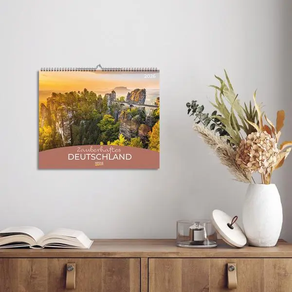 Bild: 9783731888086 | Zauberhaftes Deutschland 2026 | Verlag Korsch | Kalender | 14 S.
