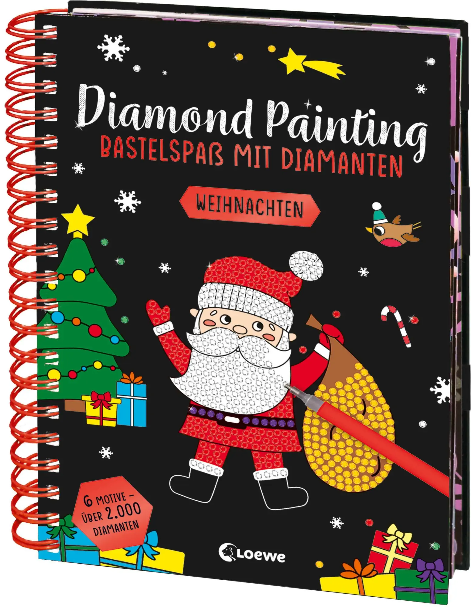 Cover: 9783743218086 | Diamond Painting - Bastelspaß mit Diamanten - Weihnachten | Grünhäuser