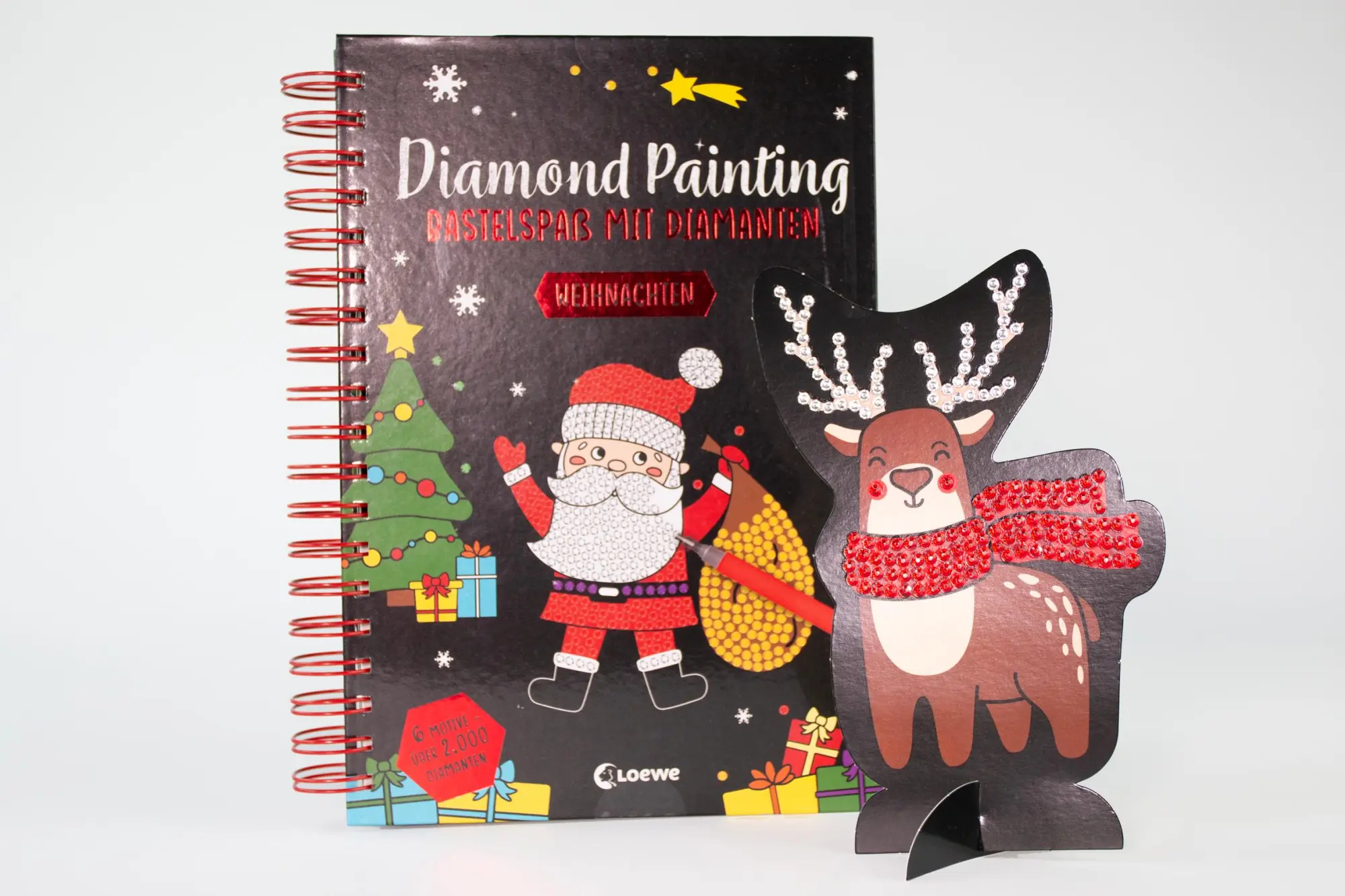 Bild: 9783743218086 | Diamond Painting - Bastelspaß mit Diamanten - Weihnachten | Grünhäuser
