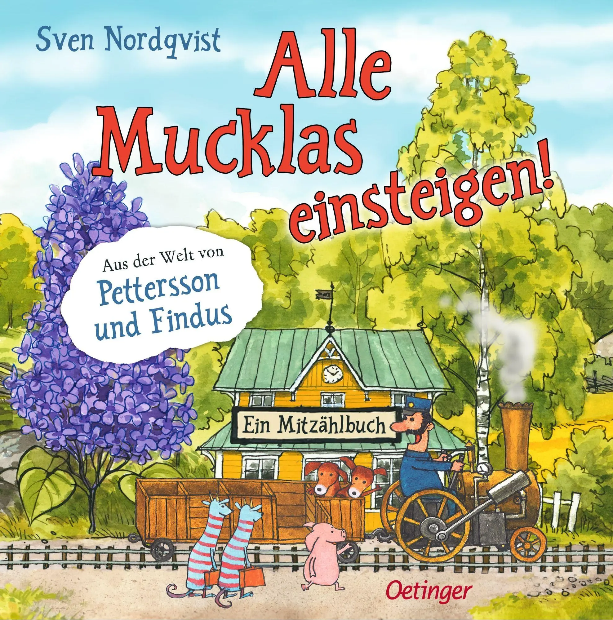 Cover: 9783751208086 | Alle Mucklas einsteigen! | Ein Mitzählbuch | Sven Nordqvist | Buch