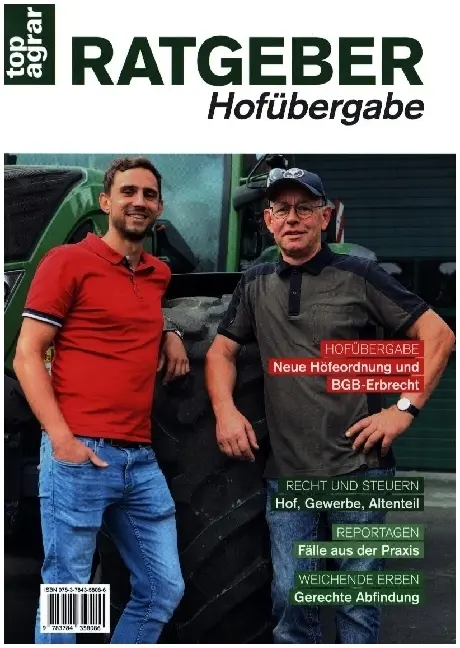 Cover: 9783784358086 | Ratgeber Hofübergabe | Anne Schulze Vohren | Taschenbuch | 144 S.