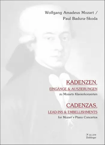 Cover: 9790012198086 | Kadenzen, Eingänge und Auszierungen zu Mozarts Klavierkonzerten für...