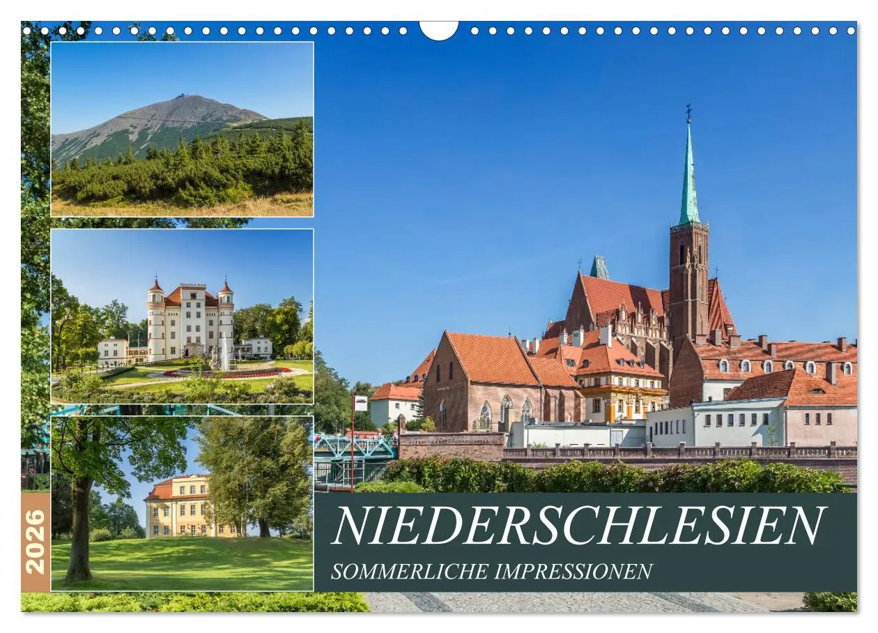 Cover: 9783457888186 | NIEDERSCHLESIEN Sommerliche Impressionen (Wandkalender 2026 DIN A3...