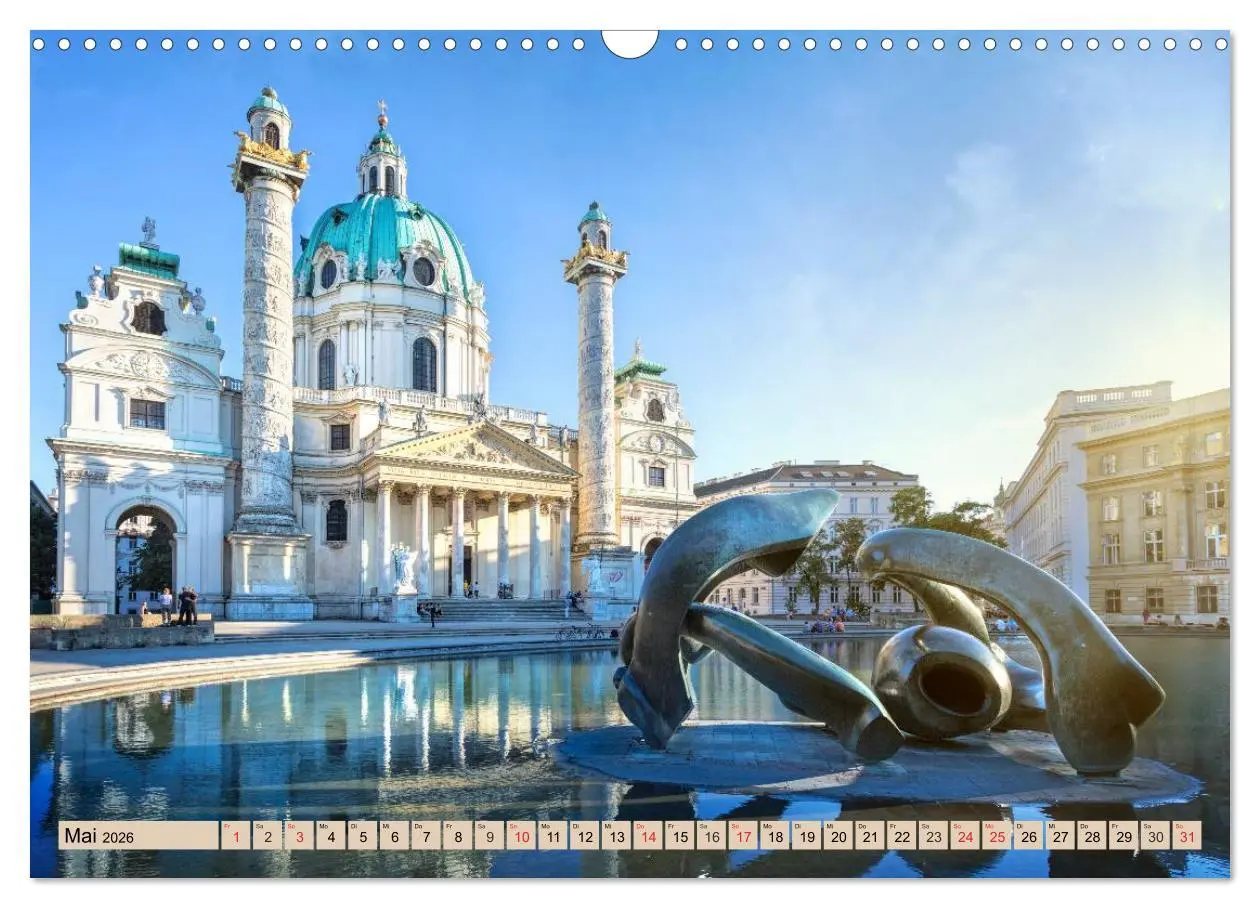 Bild: 9783457958186 | Geliebtes Wien. Österreichs Perle an der Donau (Wandkalender 2026...