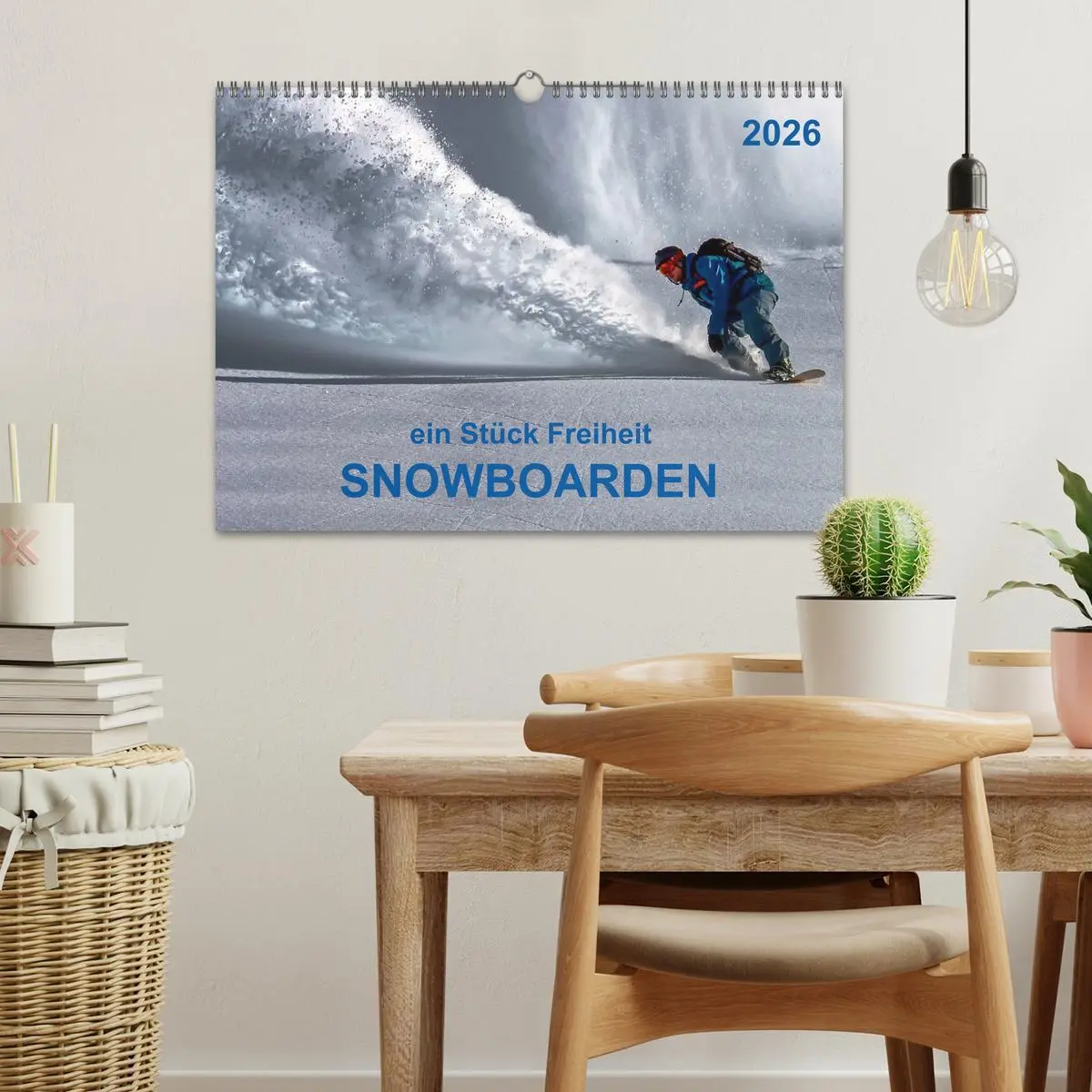 Bild: 9783516048186 | Snowboarden - ein Stück Freiheit (Wandkalender 2026 DIN A3 quer),...