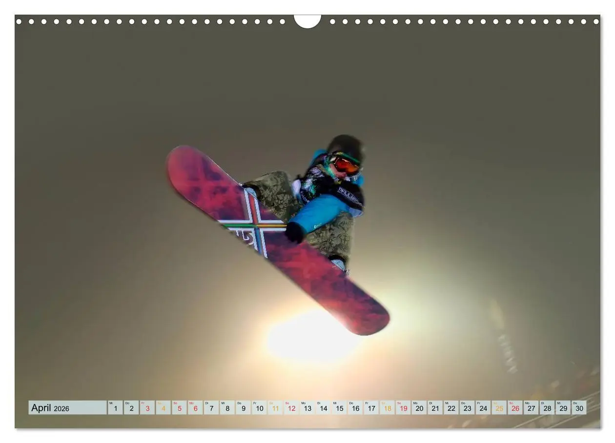 Bild: 9783516048186 | Snowboarden - ein Stück Freiheit (Wandkalender 2026 DIN A3 quer),...
