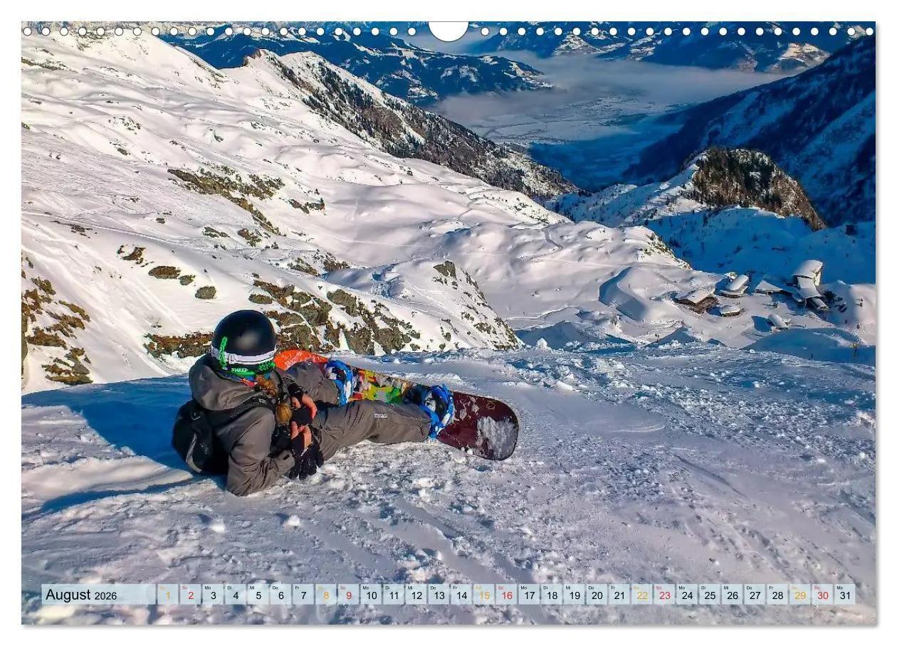 Bild: 9783516048186 | Snowboarden - ein Stück Freiheit (Wandkalender 2026 DIN A3 quer),...