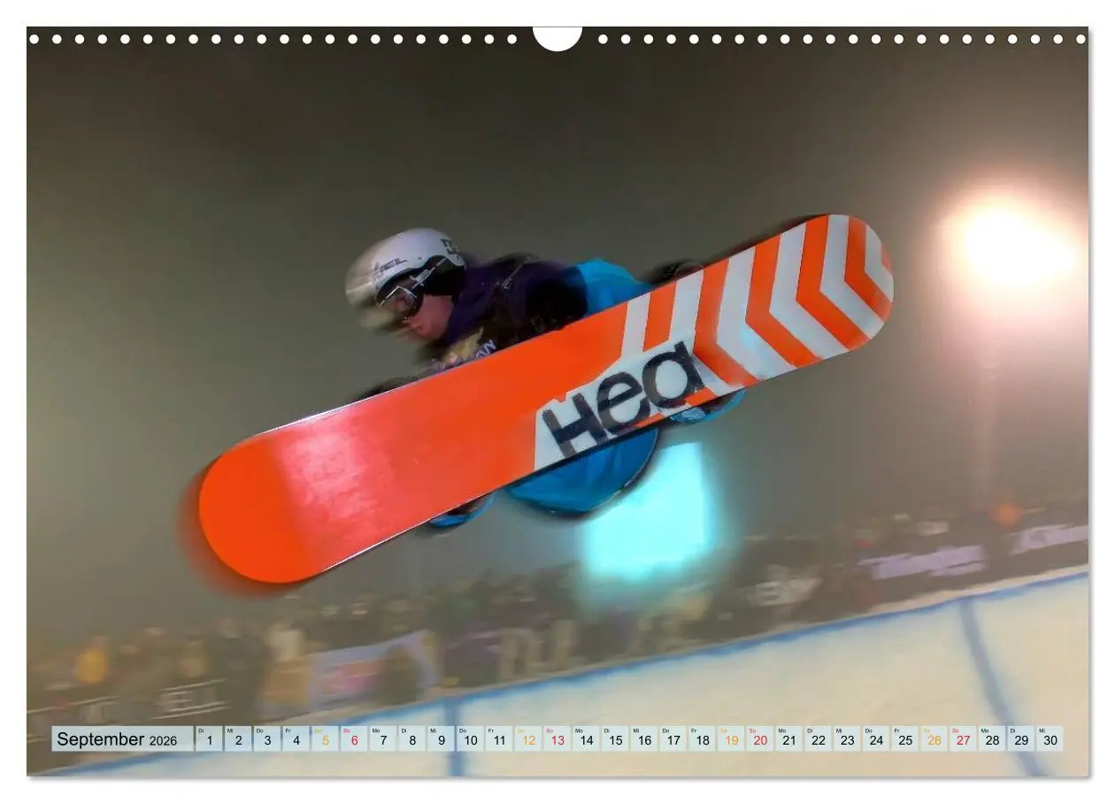 Bild: 9783516048186 | Snowboarden - ein Stück Freiheit (Wandkalender 2026 DIN A3 quer),...