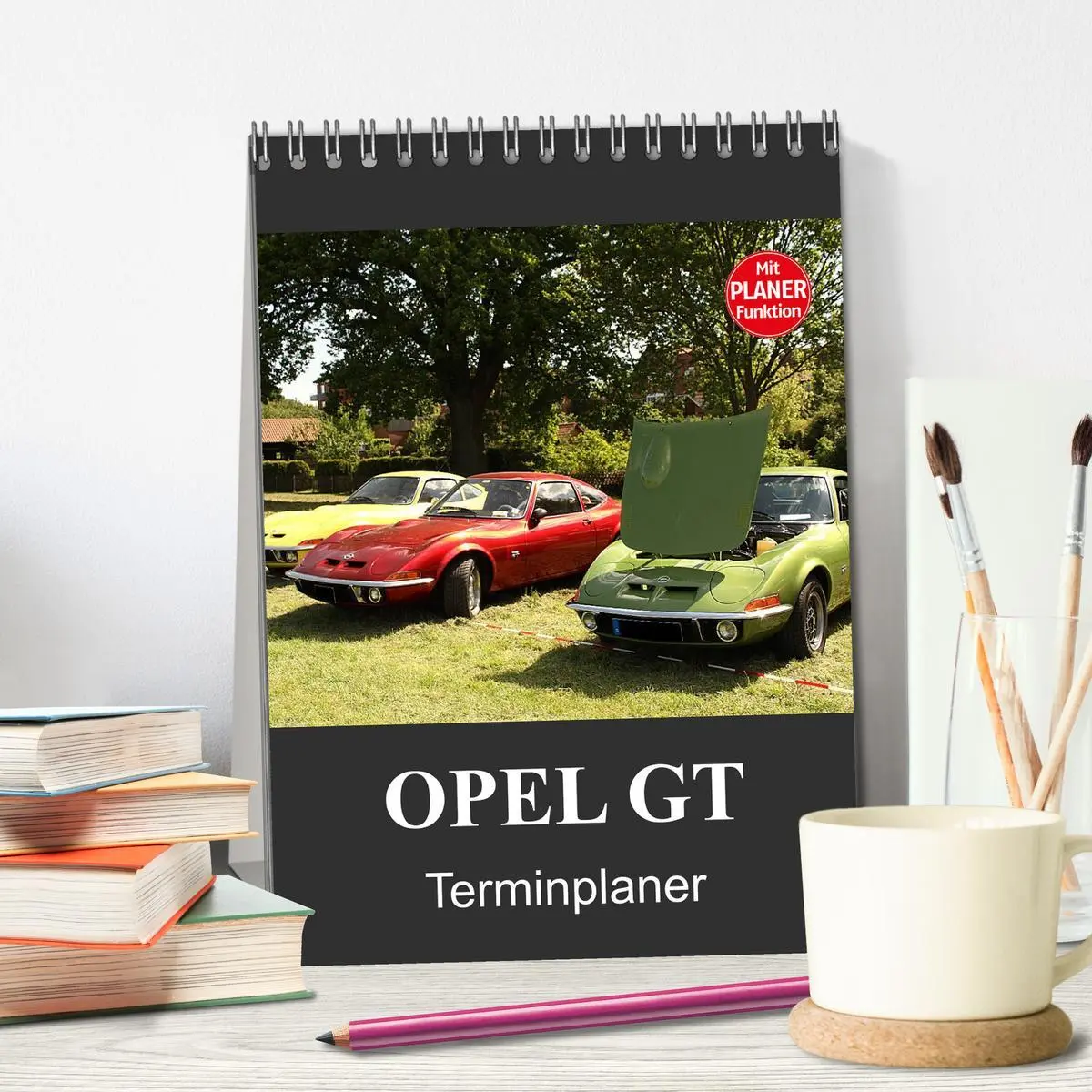 Bild: 9783516428186 | Opel GT Terminplaner (Tischkalender 2026 DIN A5 hoch), CALVENDO...