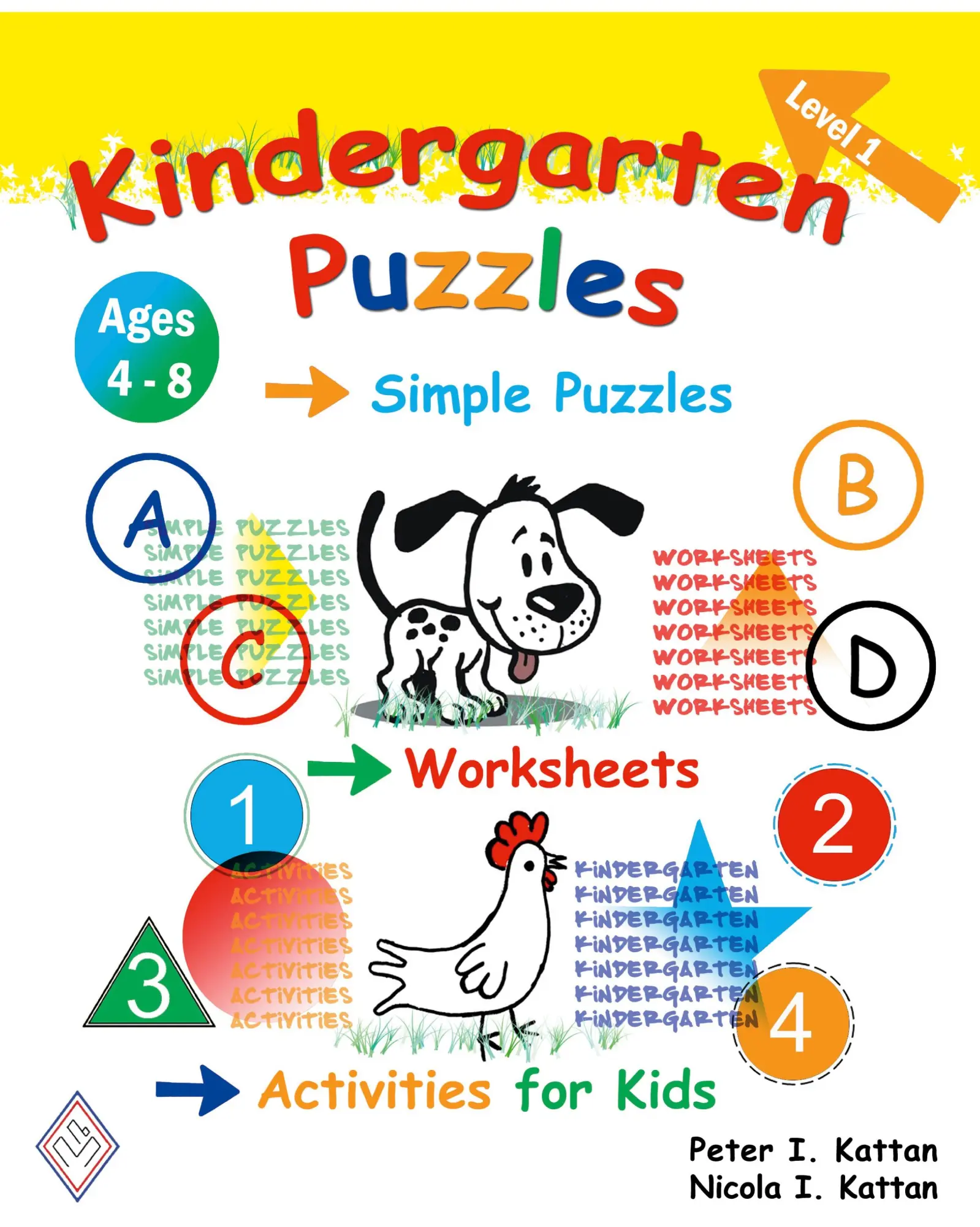 Cover: 9798869218186 | Kindergarten Puzzles - Level 1 | Peter I. Kattan (u. a.) | Taschenbuch
