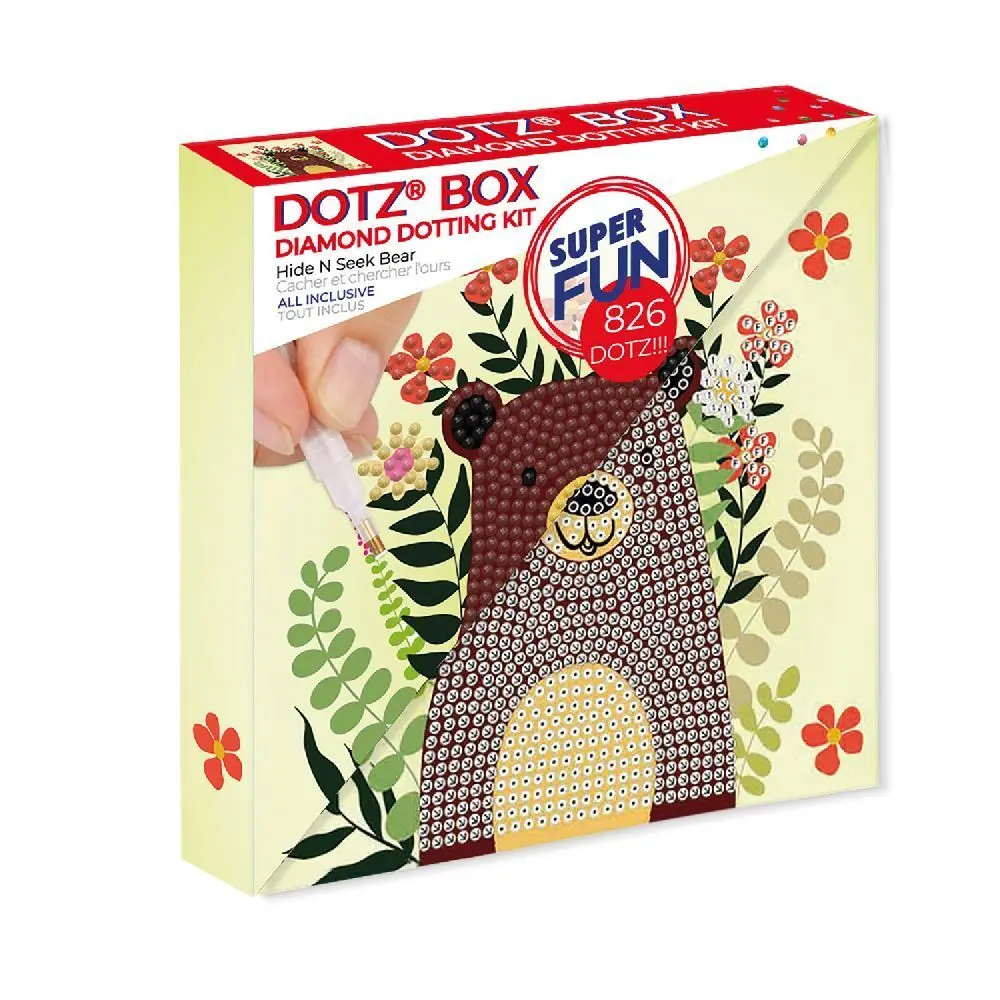 Cover: 4895225928286 | DIAMOND DOTZ - Diamond Painting Kleiner Bär | Kit (Bastelset) | 2024