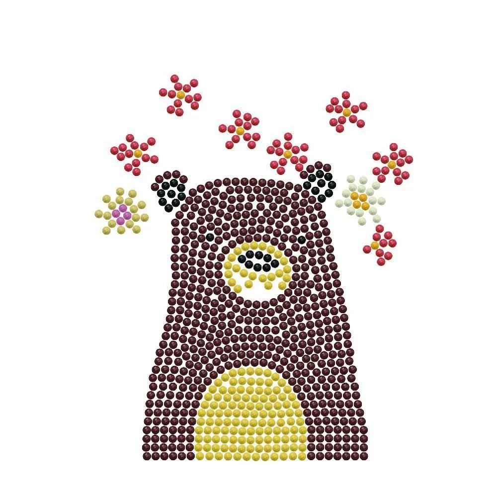 Bild: 4895225928286 | DIAMOND DOTZ - Diamond Painting Kleiner Bär | Kit (Bastelset) | 2024