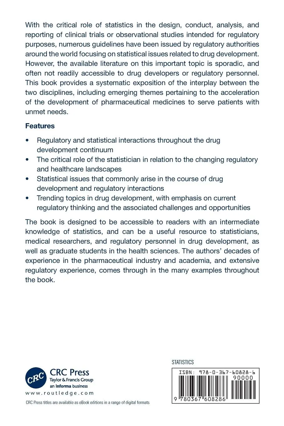 Rückseite: 9780367608286 | Interface between Regulation and Statistics in Drug Development | Buch