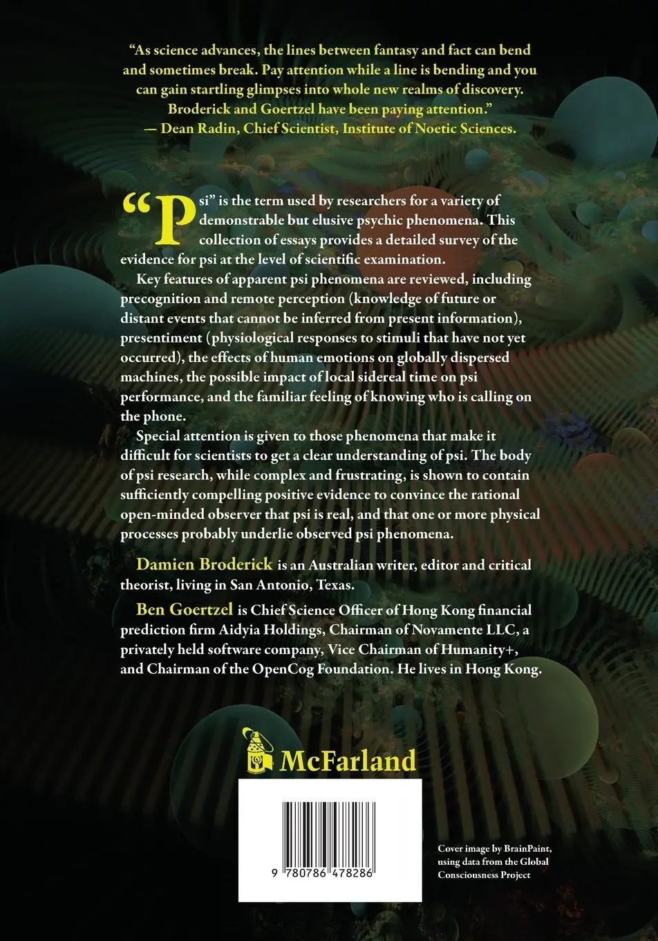 Rückseite: 9780786478286 | Evidence for Psi | Thirteen Empirical Research Reports | Taschenbuch