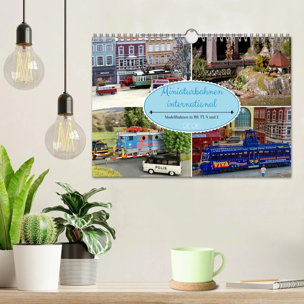 Bild: 9783457258286 | Miniaturbahnen international (Wandkalender 2026 DIN A4 quer),...