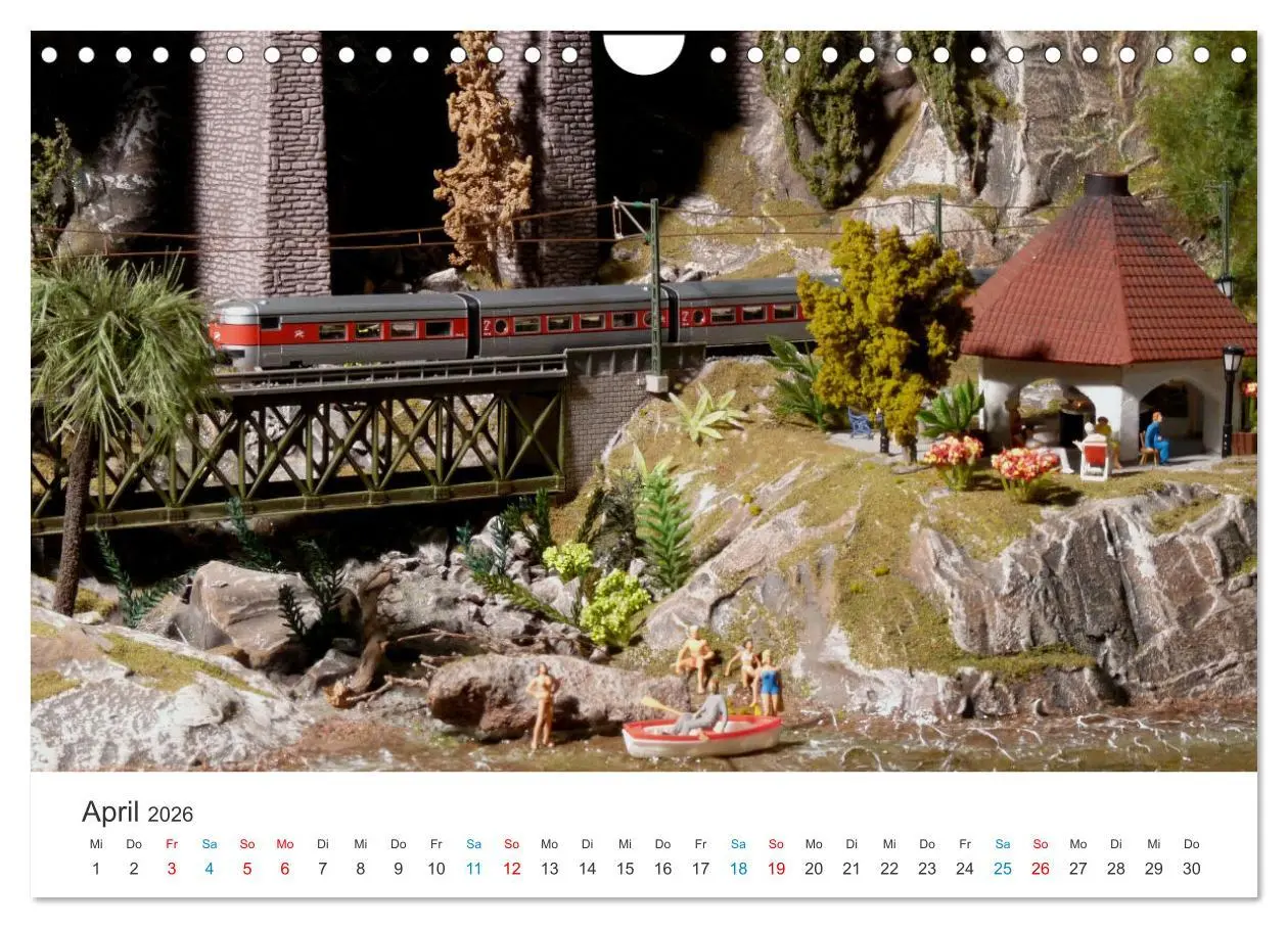 Bild: 9783457258286 | Miniaturbahnen international (Wandkalender 2026 DIN A4 quer),...