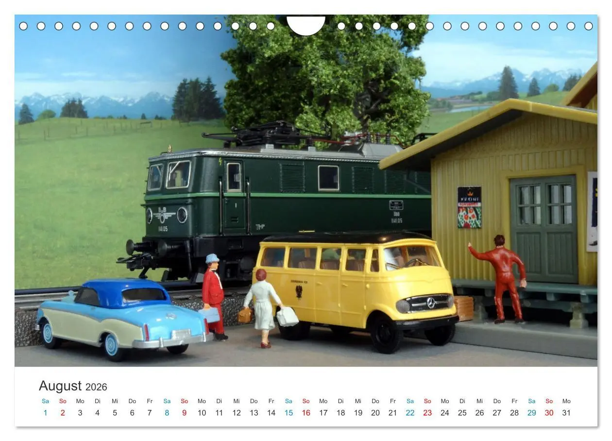 Bild: 9783457258286 | Miniaturbahnen international (Wandkalender 2026 DIN A4 quer),...