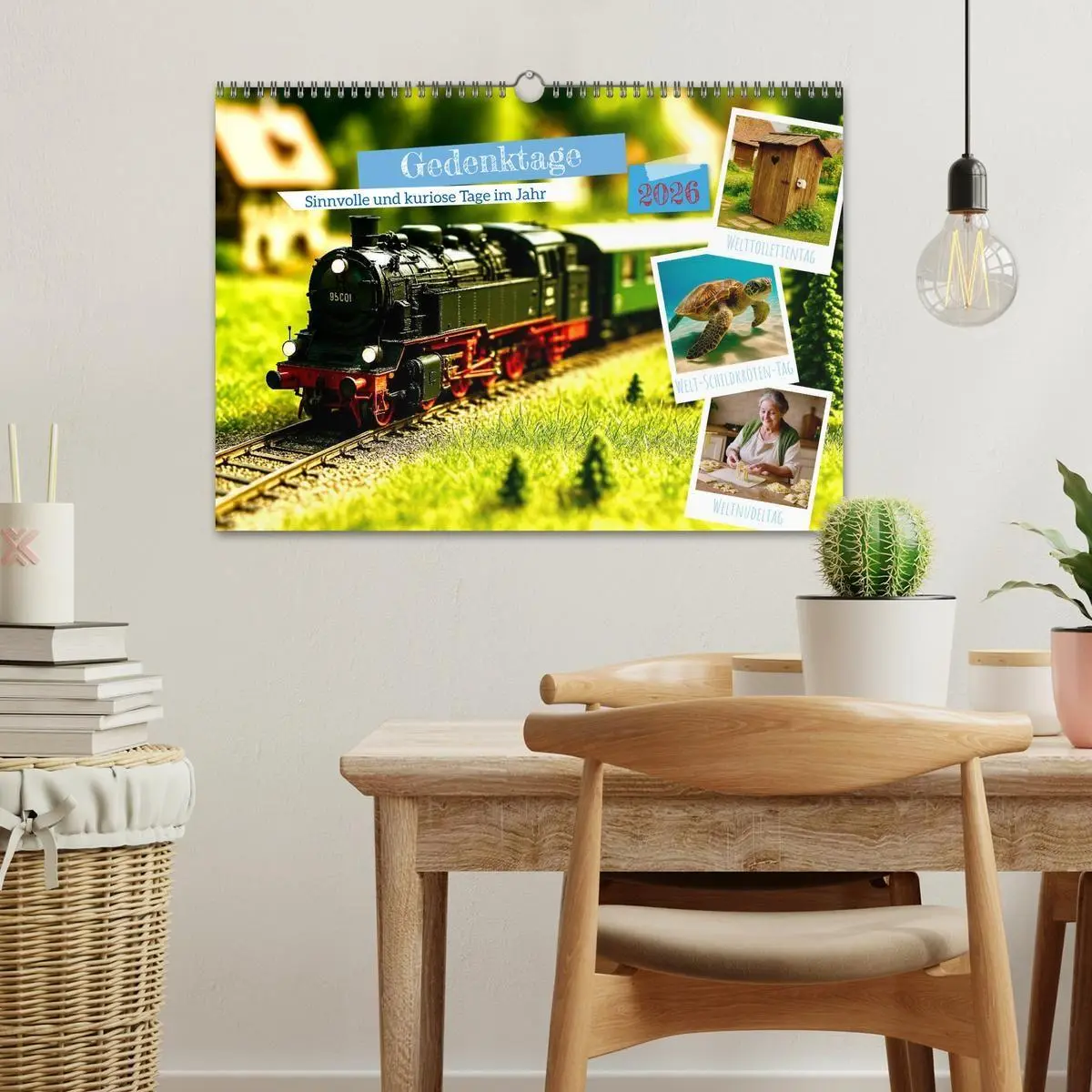 Bild: 9783516658286 | Gedenktage 2026. Sinnvolle und kuriose Tage im Jahr (Wandkalender...