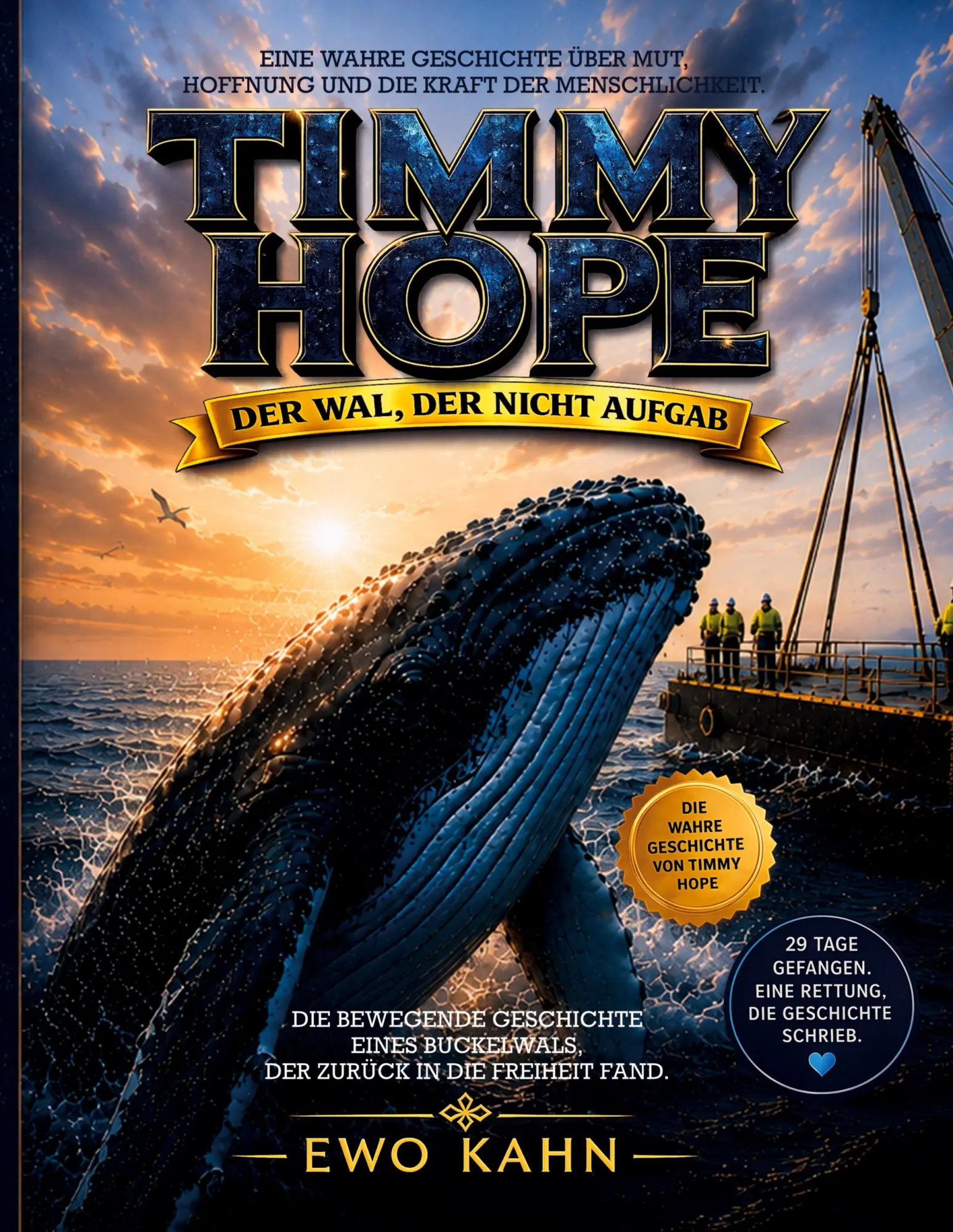 Cover: 9783696398286 | Timmy Hope | Der kleine Wal, der nicht aufgab | Ewo Kahn | Buch | 2026
