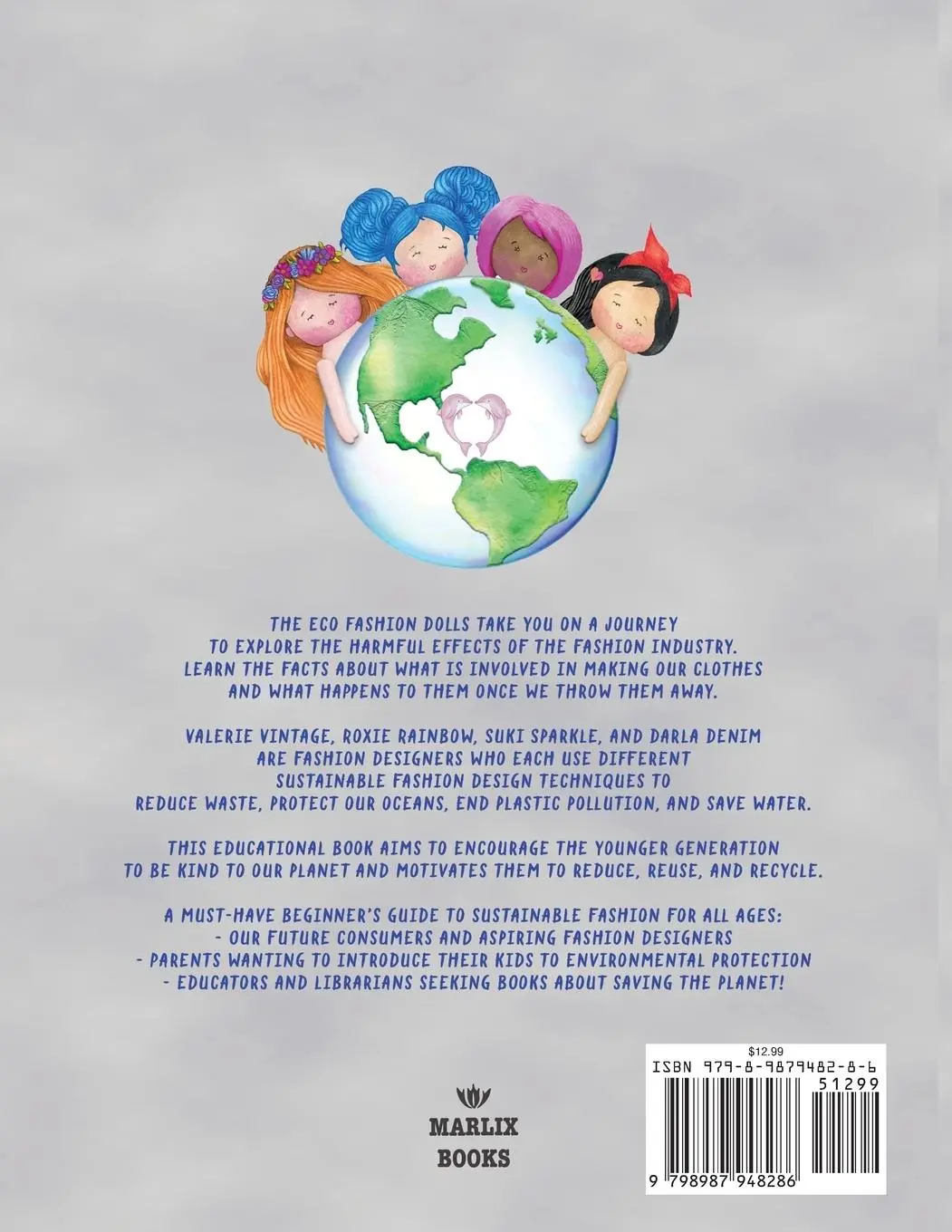 Rückseite: 9798987948286 | Eco Fashion Dolls | A Beginner's Guide to Sustainable Fashion | Jones