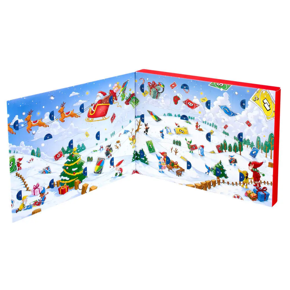 Cover: 194735398386 | UNO Adventskalender .JNL24 | Spiel | JNL24 | Deutsch | 2026 | Mattel