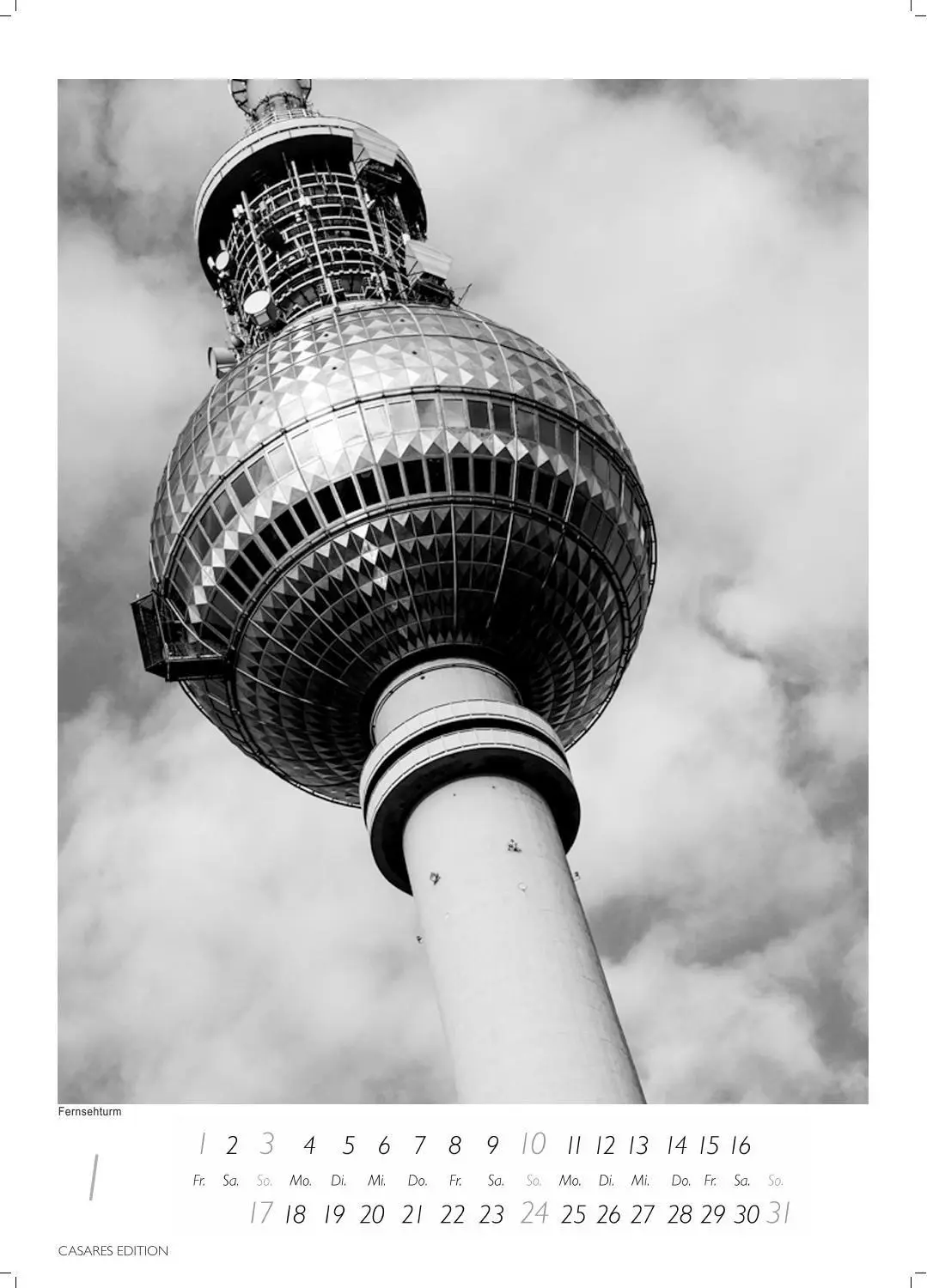 Bild: 9781835248386 | Berlin schwarz-weiss Kalender 2027 - Wandkalender Fotokalender...