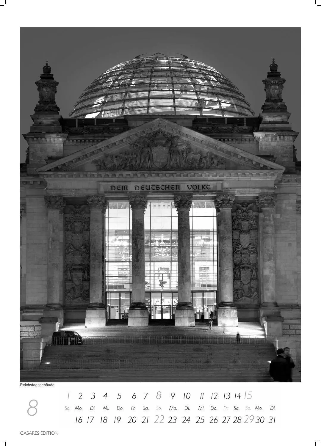 Bild: 9781835248386 | Berlin schwarz-weiss Kalender 2027 - Wandkalender Fotokalender...