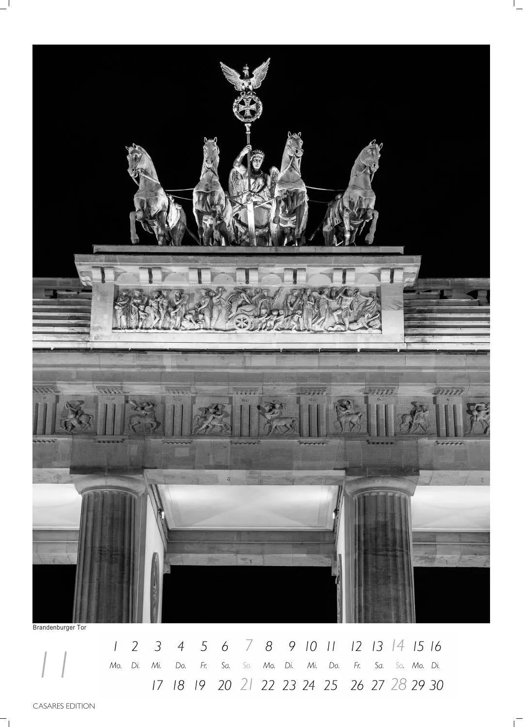 Bild: 9781835248386 | Berlin schwarz-weiss Kalender 2027 - Wandkalender Fotokalender...