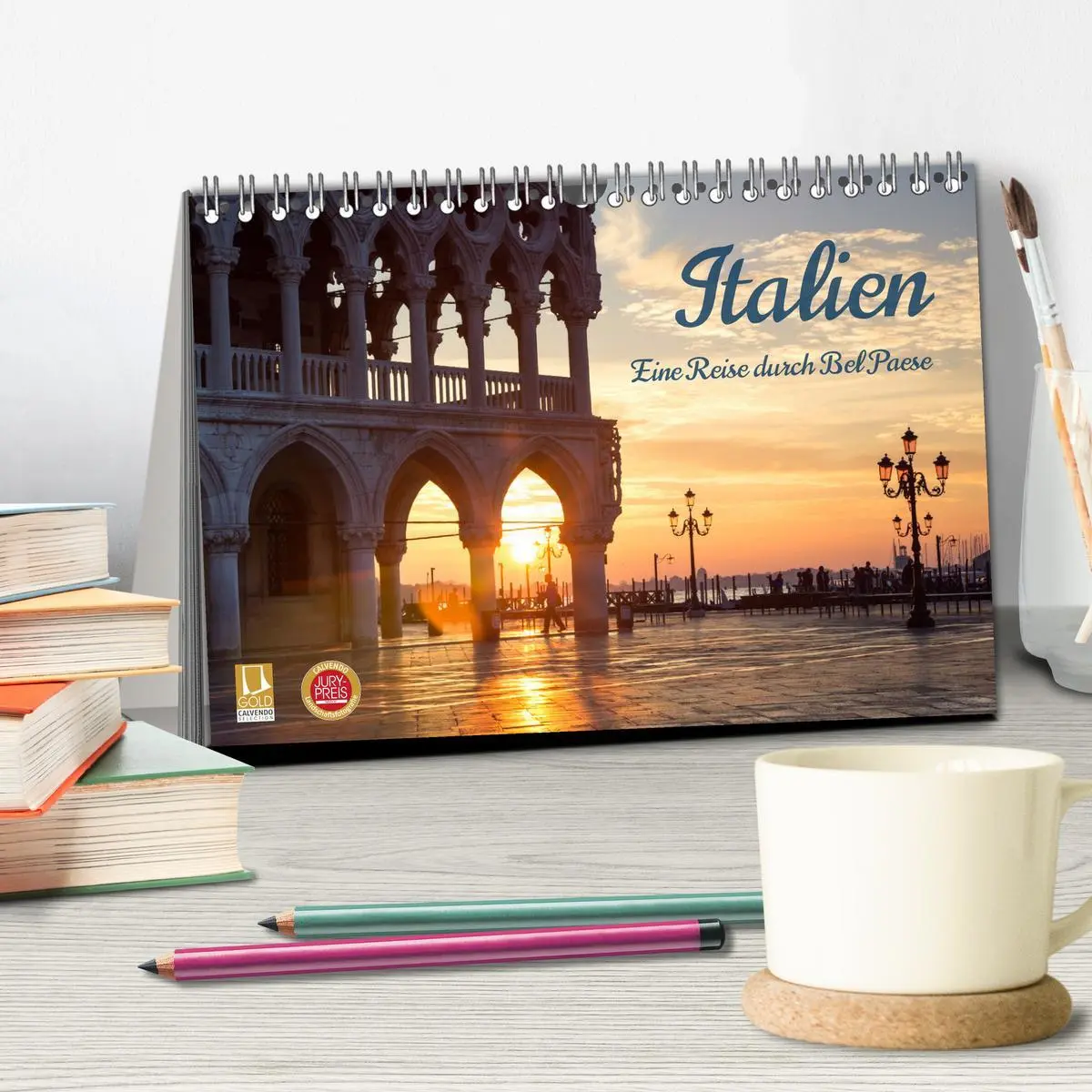 Bild: 9783457628386 | Italien - Eine Reise durch Bel Paese (Tischkalender 2026 DIN A5...
